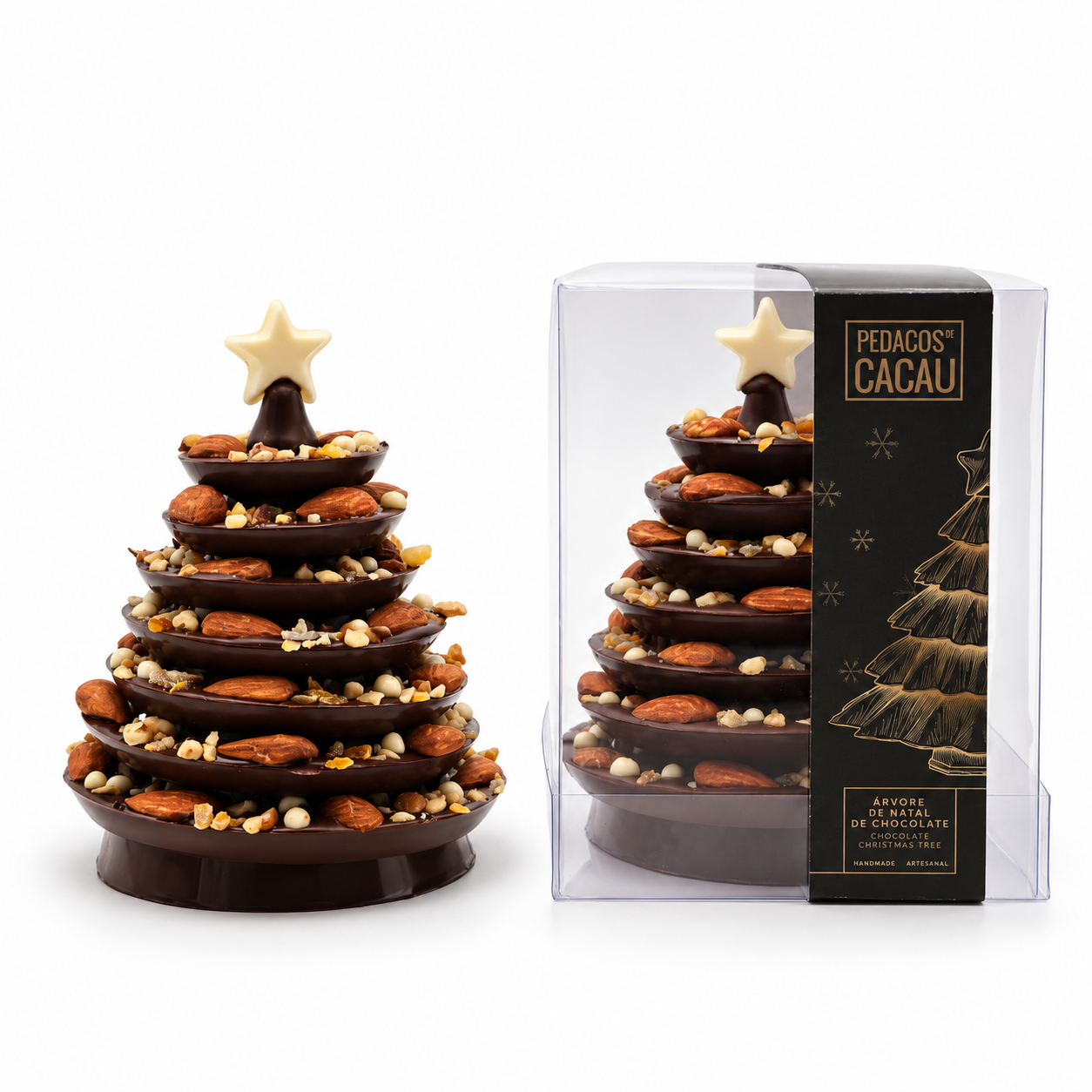 Árvore de Natal de Chocolate Média