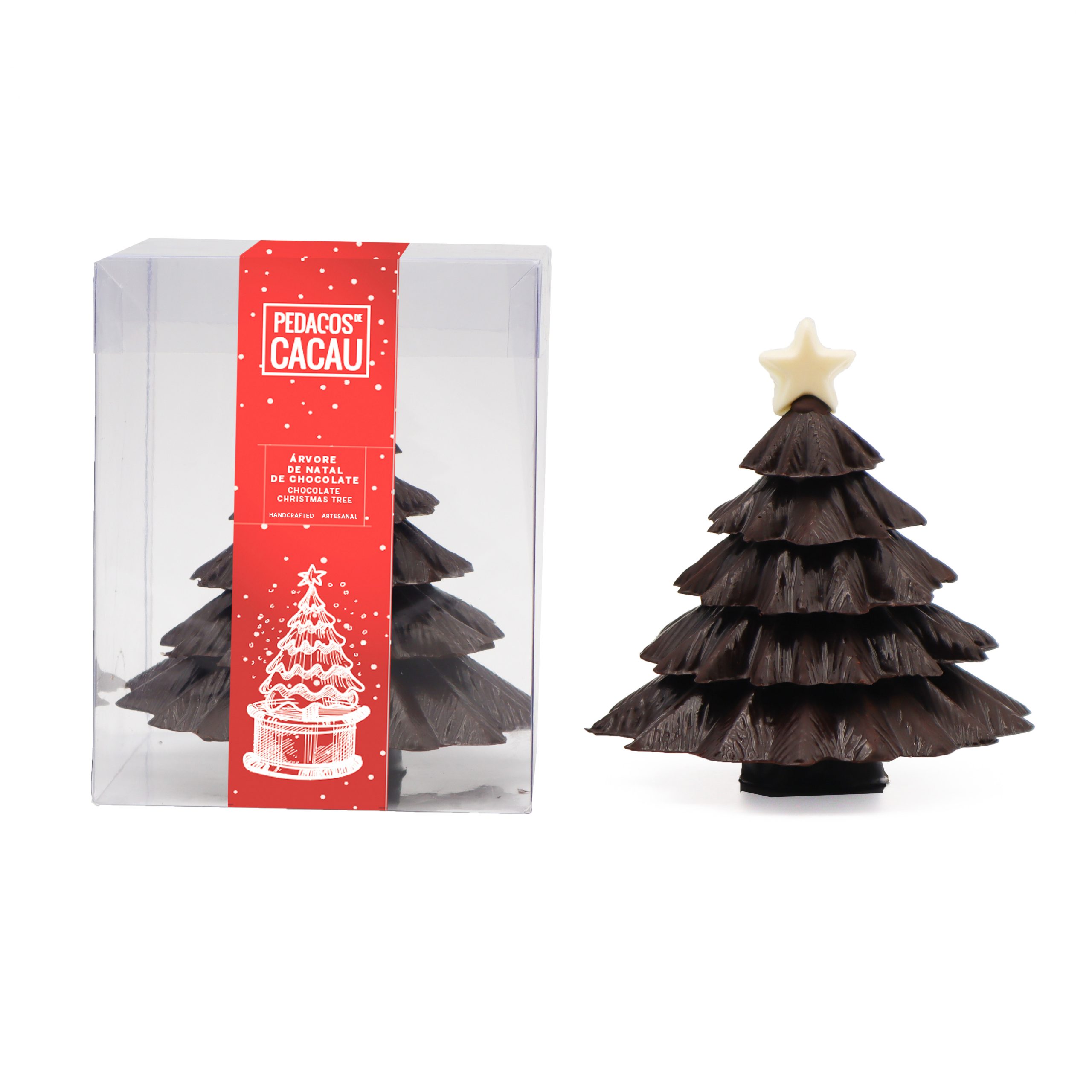 Árvore de Natal de Chocolate Média