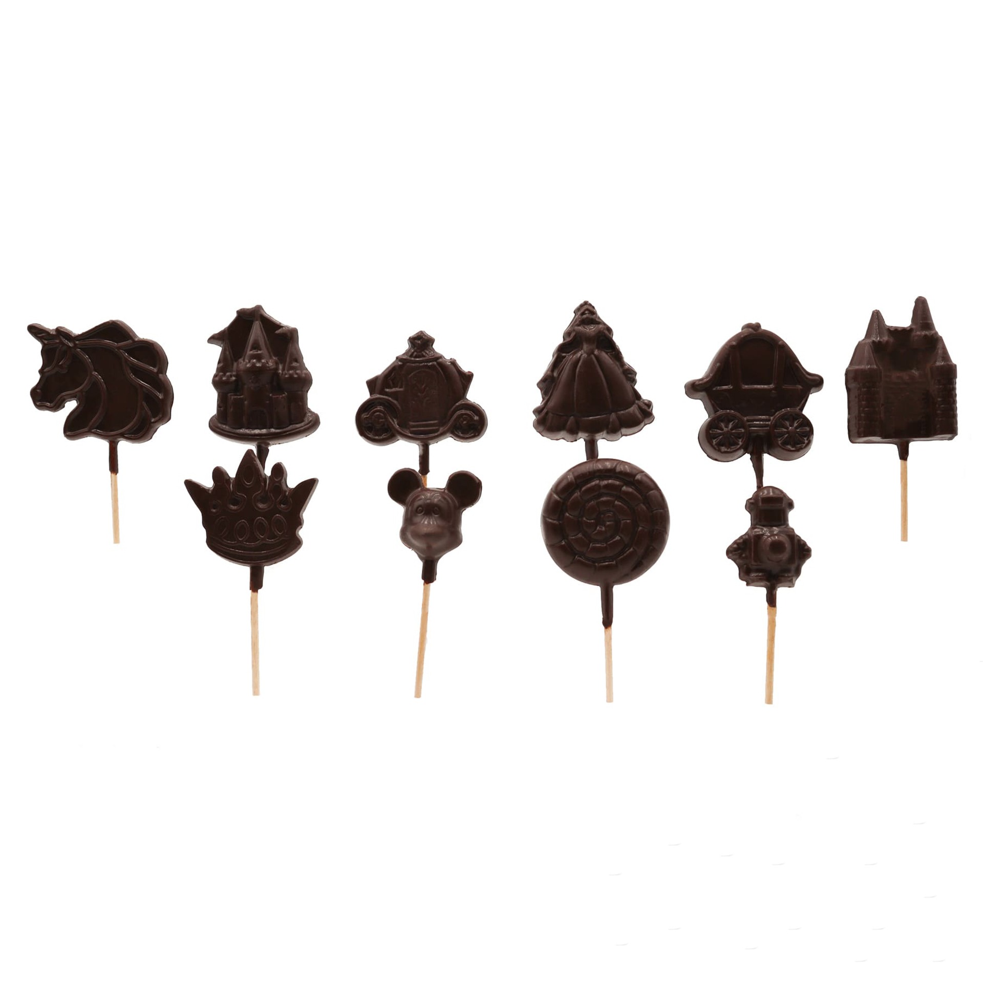 Lollipops Chocolate Negro