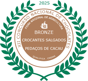 medalha bronze 2025 - crocantes salgados