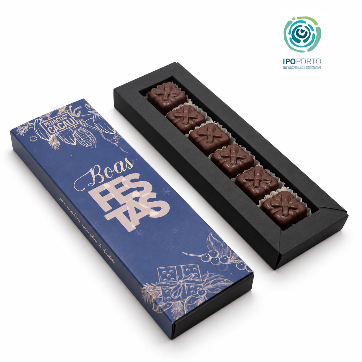 Caixa 6 Bombons – Prendas de Natal