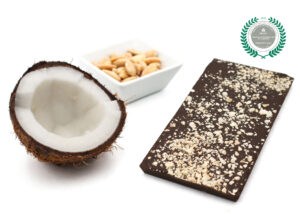tablete de coco com premio de prata