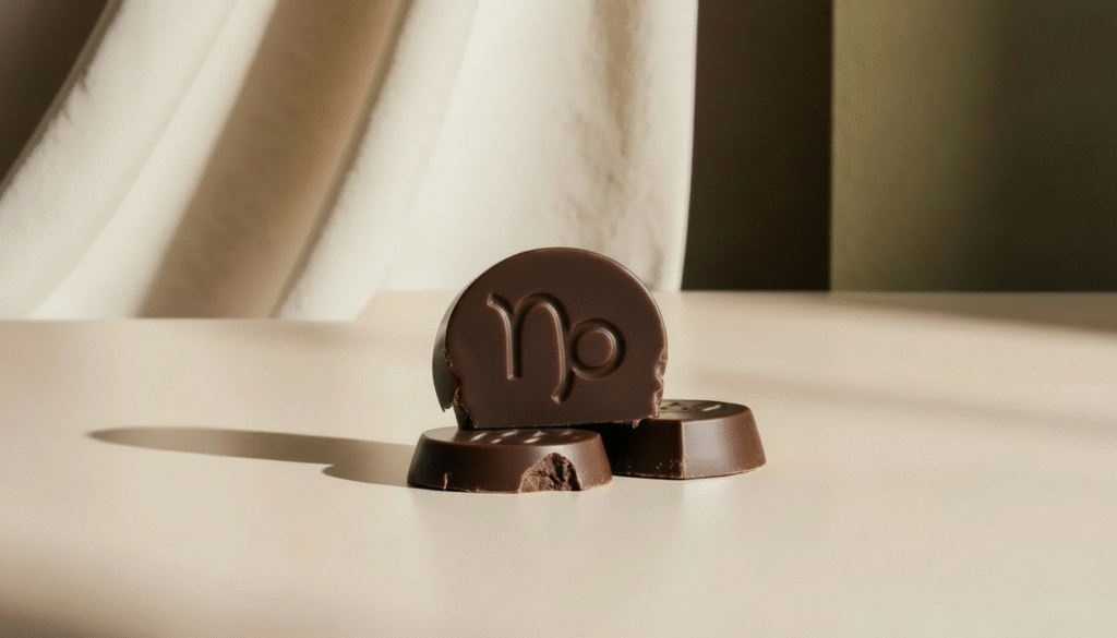 ♑ O chocolate ideal para Capricórnio: Intensidade com Propósito