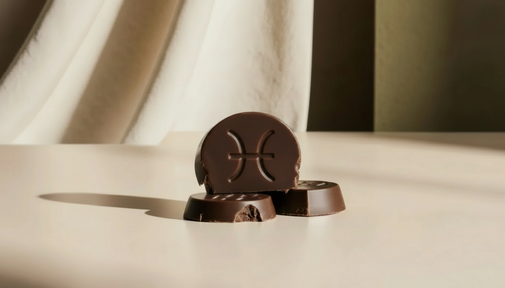 ♓ O chocolate ideal para Peixes: Suavidade, Emoção e Imaginação